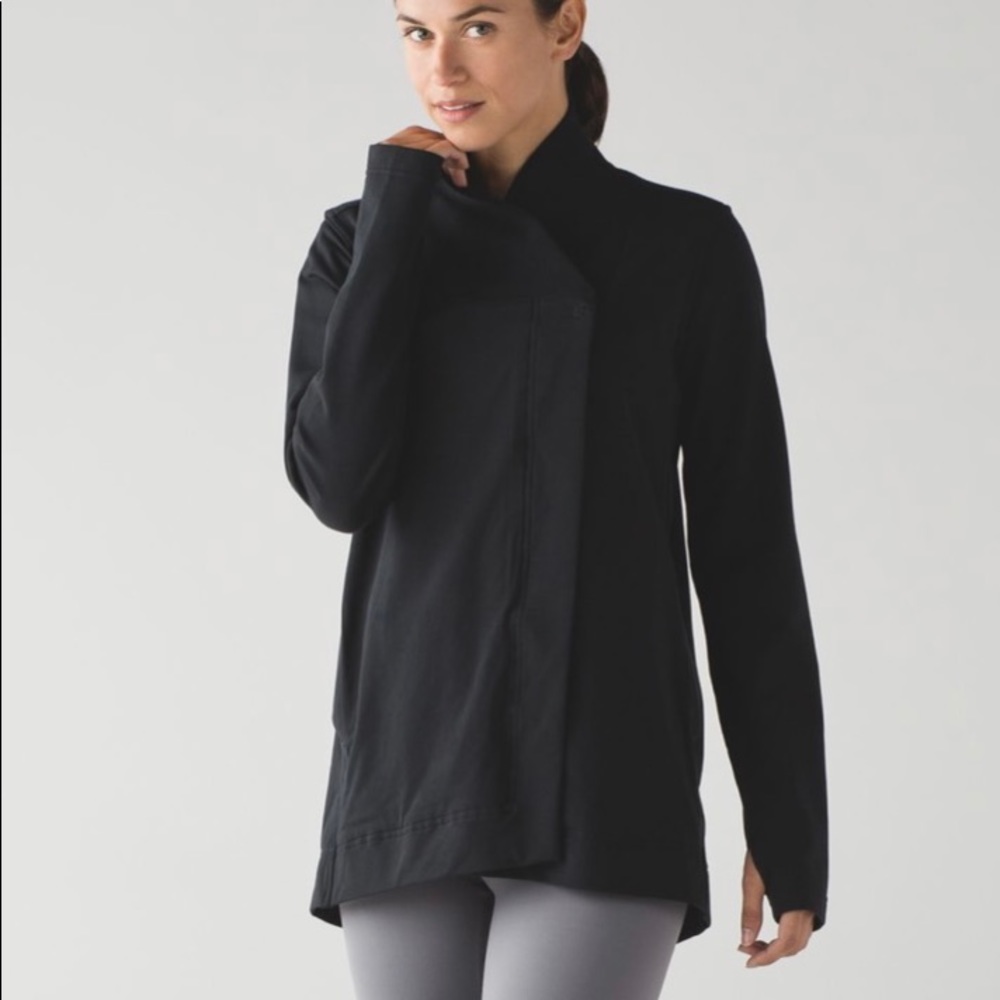 Lululemon belle wrap jacket black